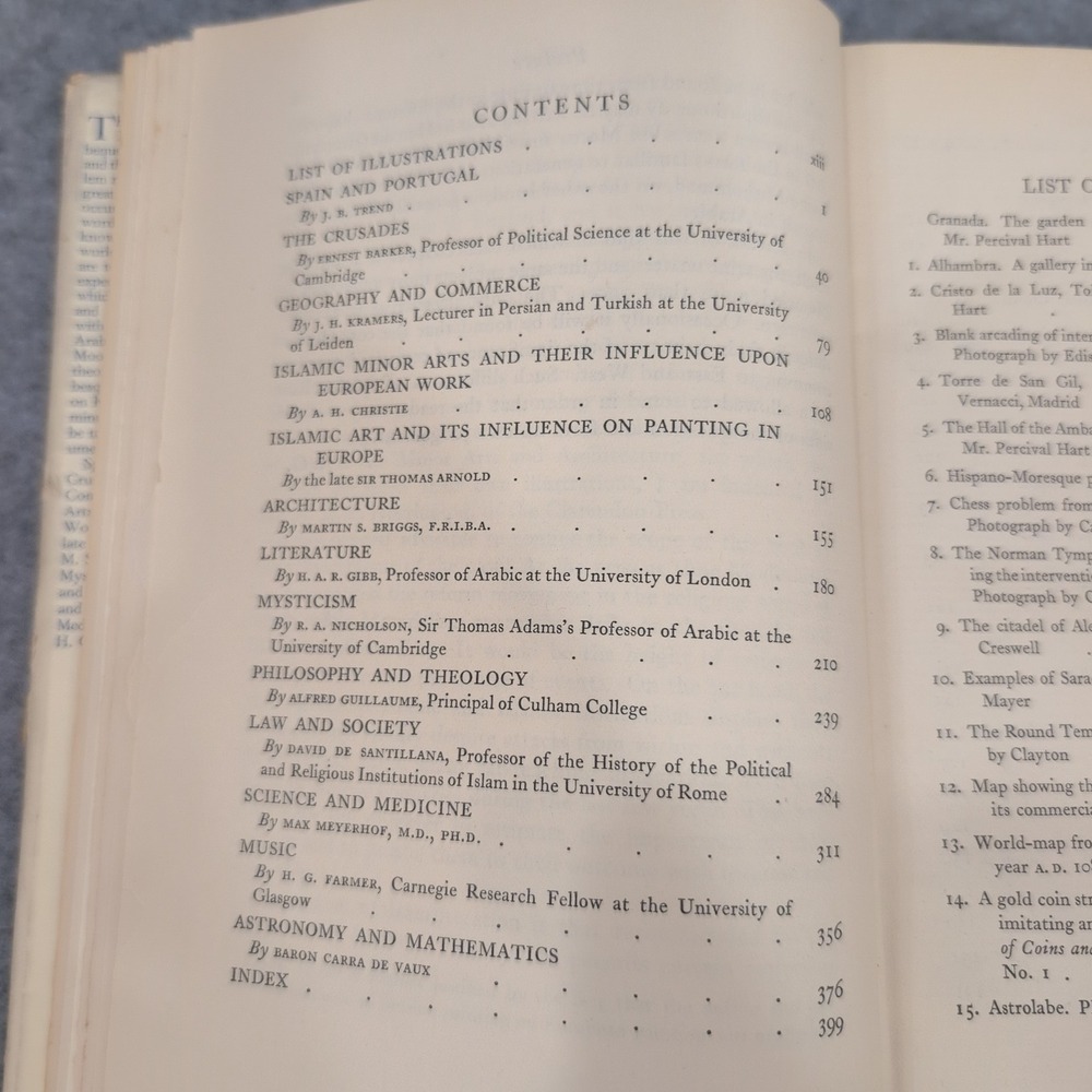 The Legacy‎ of Islam Edited by Sir Thomas Arnold and Alfred Guillaume HC 1931 - Picture 7 of 16